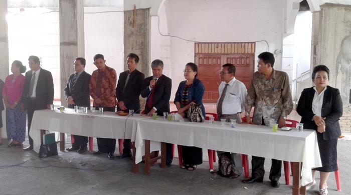 Peserta Konven HKBP Distrik X Medan Aceh Doakan dan Berangkatkan Calon Praeses