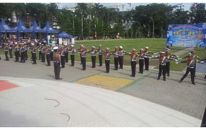 HUT Polantas ke-61 Meriah Dengan Lomba Polisi Cilik 