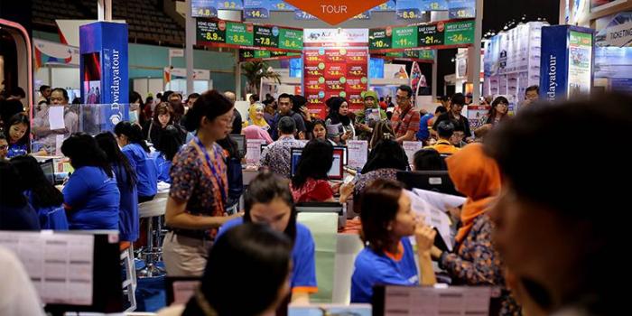 Belanja Tiket Wisata dan Hotel di Kompas Travel Fair, Banyak Promo