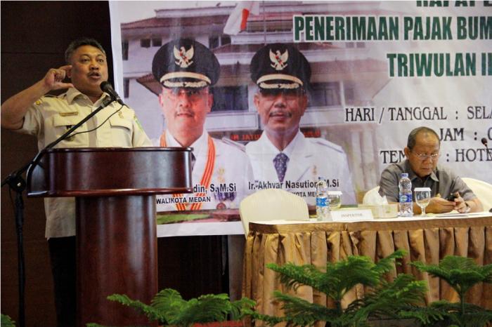 Hingga September Pemko Medan Terima PBB RP 297,4 Miliar