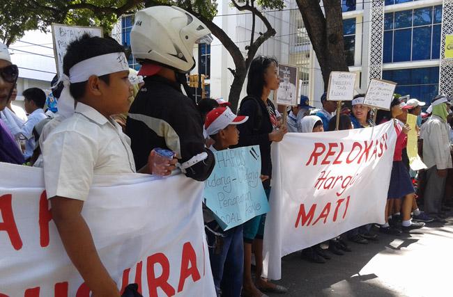 Aksi FK MPR Juga Singgung Pemukulan Terhadap Warga dan Wartawan di Sari Rejo