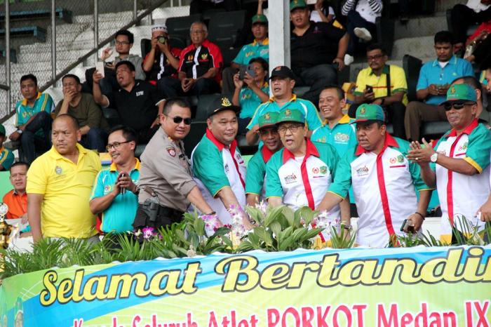 Porkot ke IX Kota Medan Resmi Digelar