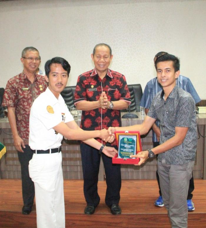 Paskibraka Kota Sawahlunto Kunjungi Kota Medan