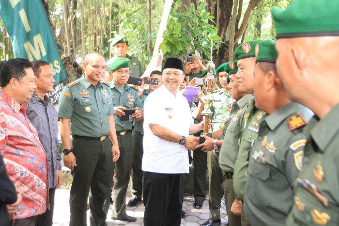 Wali Kota Canangkan TNI Manunggal KB Kesehatan Kota Medan 2017