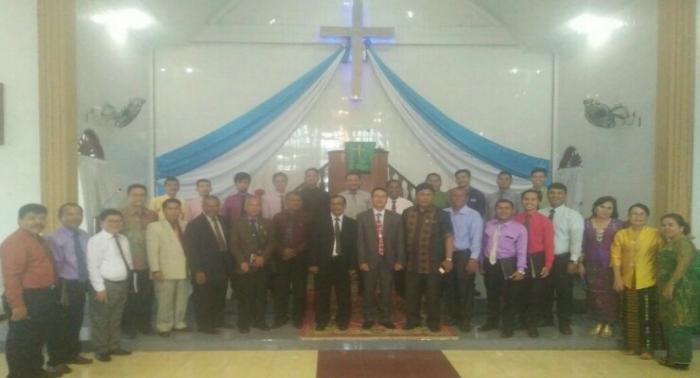 LPPD Kota Medan Kebaktian Bersama Jemaat HKBP Tegal Rejo