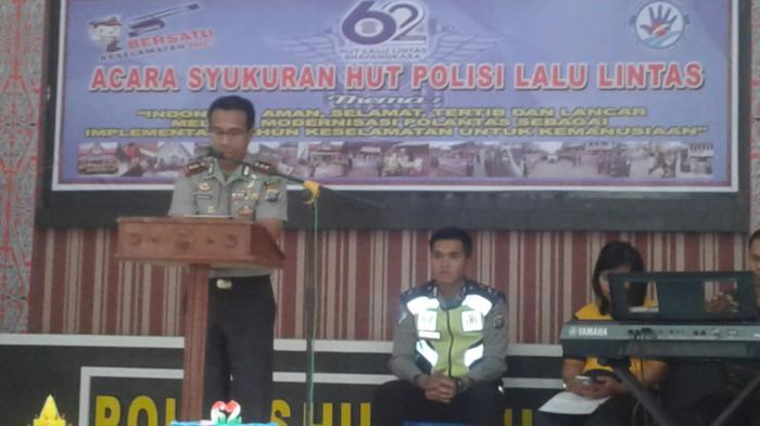HUT Polantas Ke-62 di Mapolres Humbahas Berlangsung Sederhana
