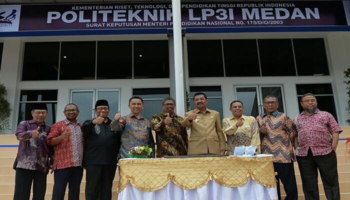 Gedung LP3I Diresmikan Gubernur:  Sarjana Harus Siap dan Bisa Membuka Lapangan Pekerjaan