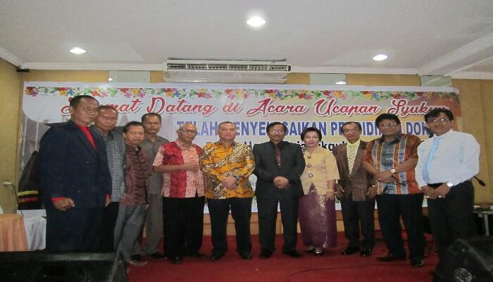 KASDAM I BB Apresiasi Dr. dr. Horas Rajagukguk, SpB. FINACS Anak Seorang Kapten TNI Bisa S3