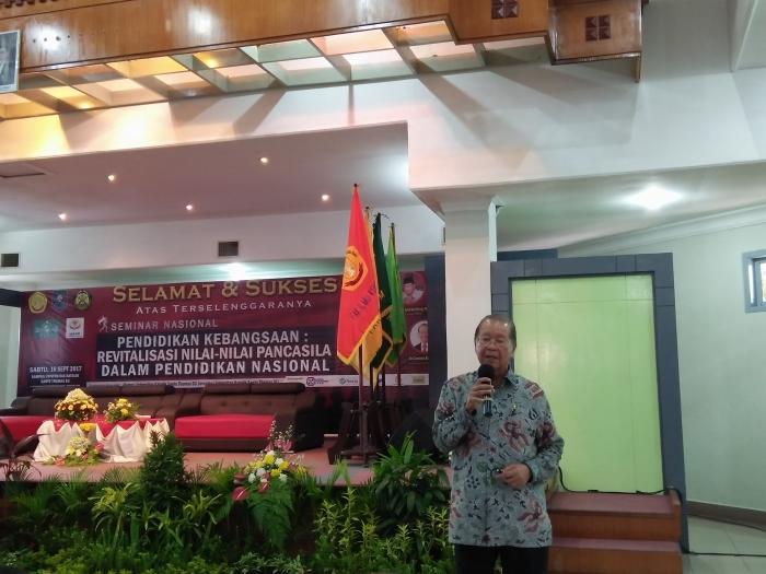 Cosmas Batubara Ajak Mahasiswa Unika St. Thomas Medan Tingkatkan SQ Lewat Berorganisasi