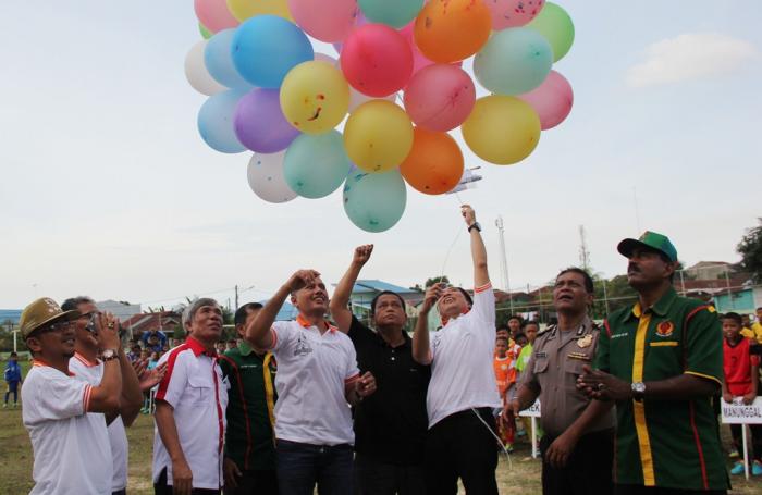 Festival SSB Usia 12 Perebutkan Piala H Musa Rajekshah