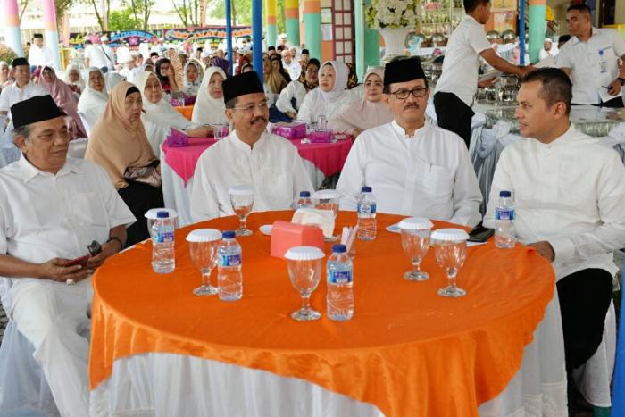 Tahun Baru Islam Bersama Yaspendhar, Tengku Erry Salurkan Bantuan Pembangunan Masjid