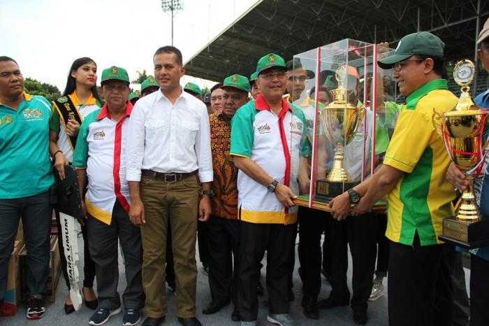 Kantongi 44 Medali Emas, Medan Denai Juara Umum Porkot Tahun 2017