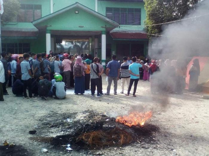 Dualisme Univa Labuhanbatu Berbuntut Ricuh