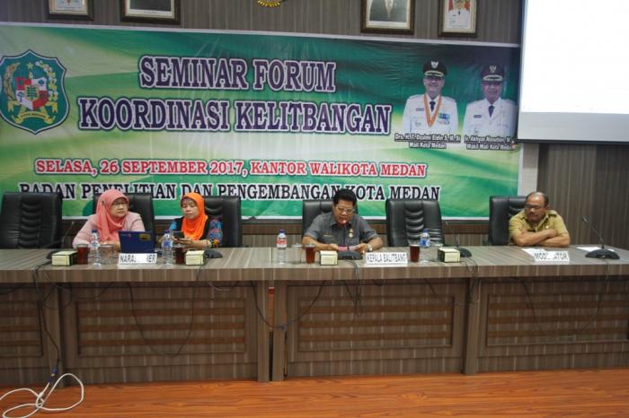 Seminar Forum Koordinasi Kelitbangan Pemko Medan
