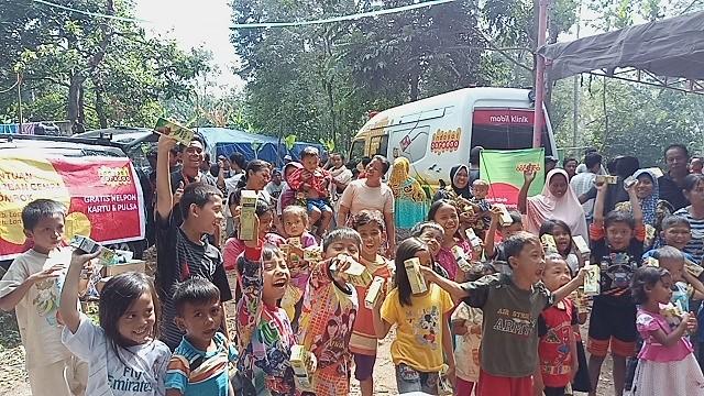 Indosat Ooredoo Peduli Lombok untuk Pemulihan Kondisi Masyarakat Terdampak Bencana Gempa