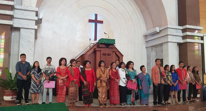 Panitia Natal Lintas Seksi HKBP Tanjung Sari Dilantik