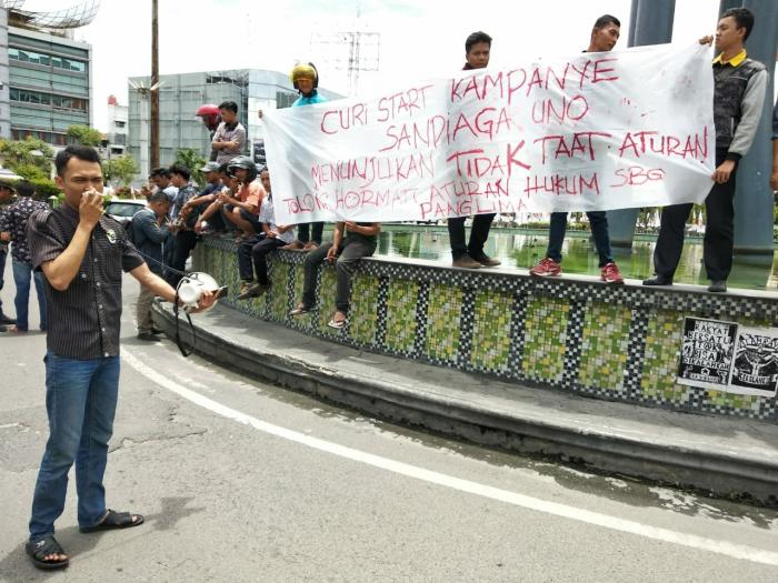 Dinilai Curi Start Kampanye, Anak Medan Tolak Kehadiran Sandiaga Uno