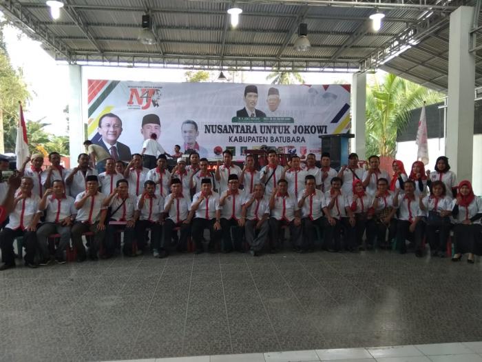 Target 80 Persen Kemenangan Jokowi-Ma, N4J Batubara Rapatkan Barisan