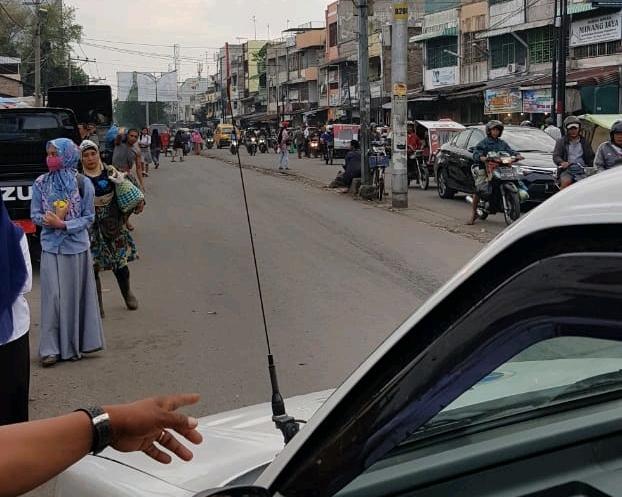 Kini, Arus Lalu Lintas di Pasar Sukaramai Lebih Lancar