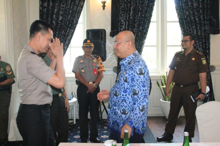 Wali Kota Gelar Rapat Dengan Unsur Dengan Unsur Forkompinda Dukung Sukses MTQN XXVII