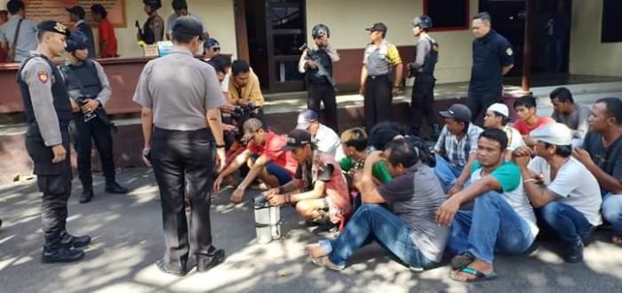 Polres Padangsidimpuan Ringkus Belasan Preman dan Pelaku Pungli