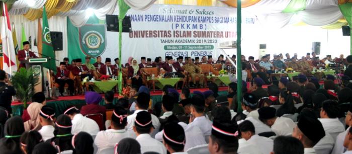 Mahasiswa Baru UISU Harus Cepat Beradaptasi Miliki Skill, Knowledge dan Attitude