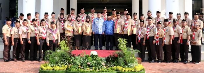 Berjasa Majukan Pramuka, 59 Pejabat Ini Terima Penghargaan