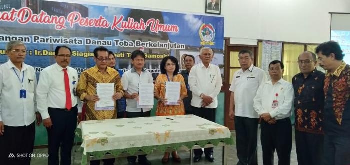 Dinas Ketapang dan Dinas Pertanian Tandatangani Perjanjian Kerjasama dengan Universitas HKBP Nommensen Medan