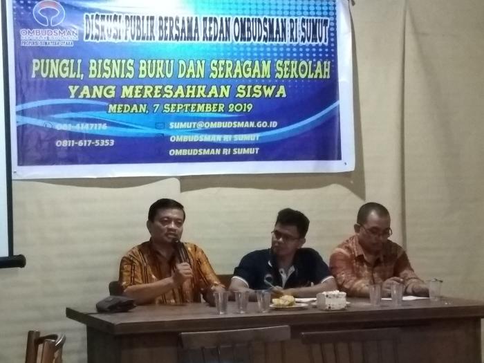 Kedan Ombudsman RI Sumut Diskusi Tentang Pungli dan 'Bisnis' Meresahkan Siswa