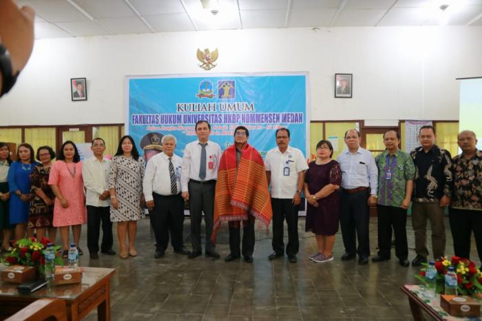 Dirjen Kekayaan Intelektual Kemenkumham RI Kuliah Umum di UHN Medan