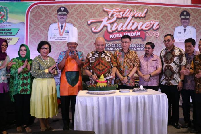 Festival Kuliner Kota Medan 2019 : Rasa Enak Kuliner Harus Tanpa Bumbu Penyedap