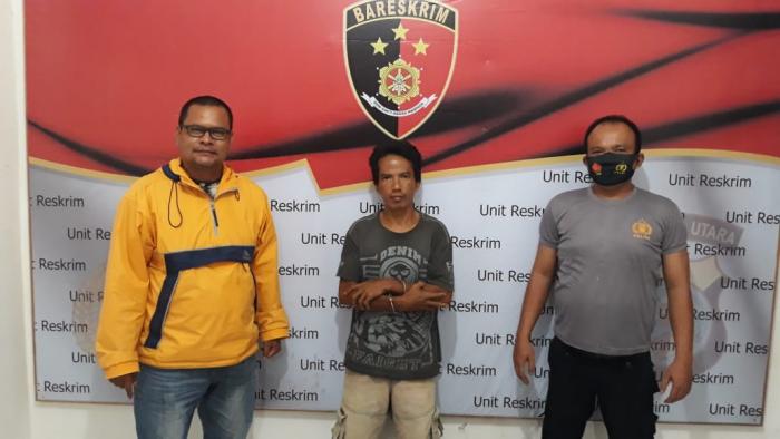 Nyambi Nulis Togel, Petani Labura Ditangkap Tekab Polsek Kualuh Hilir