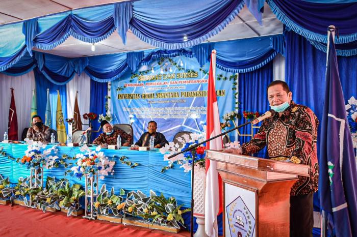 Walikota Sidimpuan Hadiri Pemberangkatan KKL UGNP
