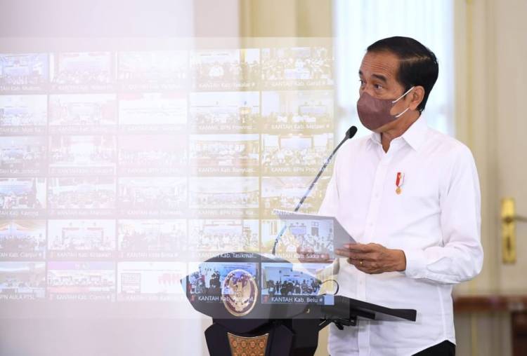 Presiden Tegaskan Komitmen Pemerintah Berantas Mafia Tanah