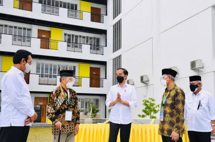Presiden Jokowi Tinjau Sejumlah Infrastruktur di Madrasah Mu'allimin Muhammadiyah Yogkakarta