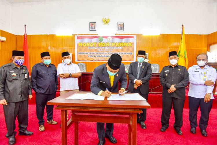 KUA-PPAS Perubahan APBD Sidimpuan Tahun 2021 Ditetapkan