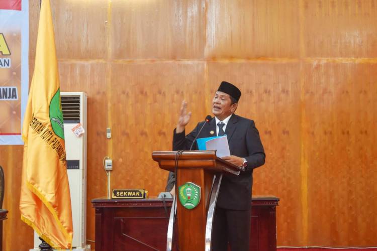 Walikota Sampaikan Nota Jawaban Pandangan Umum Fraksi Atas Ranperda Perubahan APBD Sidimpuan 2021