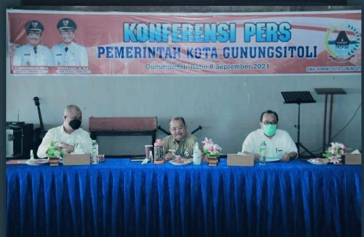 PPKM di Kota Gunungsitoli Turun Ke Level 2, Pembelajaran Tatap Muka dan Pesta Diperkenankan Secara Terbatas