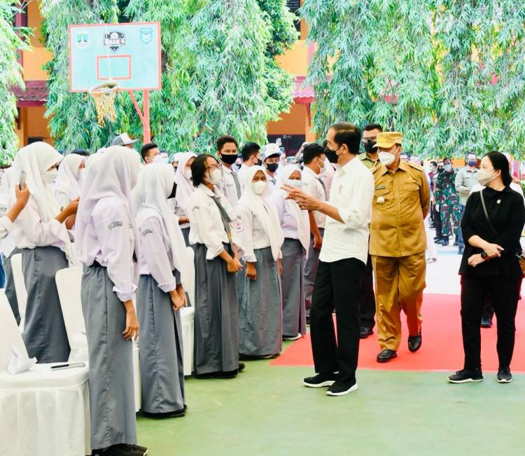 Presiden Apresiasi Kecepatan Vaksinasi di Provinsi Banten