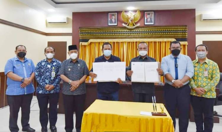 Walikota Dan Kajari Sidimpuan Tanda Tangani MoU
