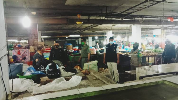Penegakan Yustisi Prokes, Brimob Polda Sumut Ajak Warga Disiplin Gunakan Masker