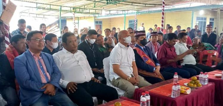 Hadiri Pesta Tambak Op Boru Situmorang Parsonduk Bolon Raja Bolon Somumbol Umbol Datu Napunjung, Nikson : Jalan Desa Lubu Sunut akan Diperbaiki, Jalan Baru Dibuka