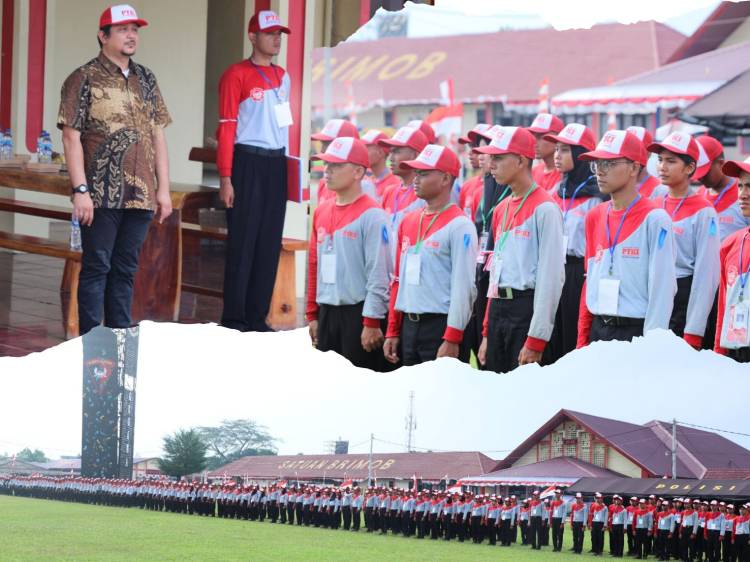 PTN PTKI Medan Latih 307 Orang SDM Unggul Dalam Pembinaan Disiplin Mental Dan Bela Negara Mahasiswa/I Baru Tahun Ajaran 2024