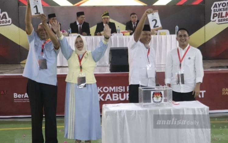 Rapat Pleno KPU Langkat Tetapkan "Satria" Nomor Urut 1 dan "Bisa" Nomor Urut 2