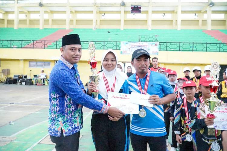 Perlombaan Senam Anak Indonesia Hebat Resmi di Tutup