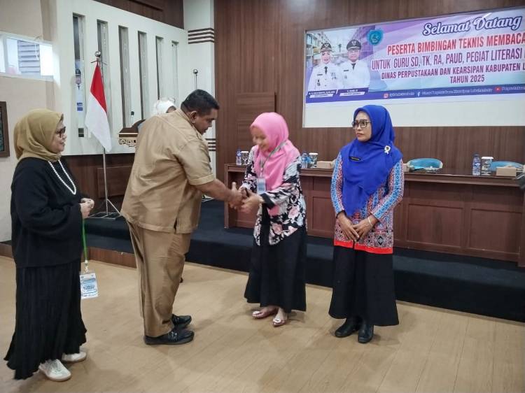 Dinas Perpustakaan dan Kearsipan Labuhanbatu Tingkatkan Literasi Guru