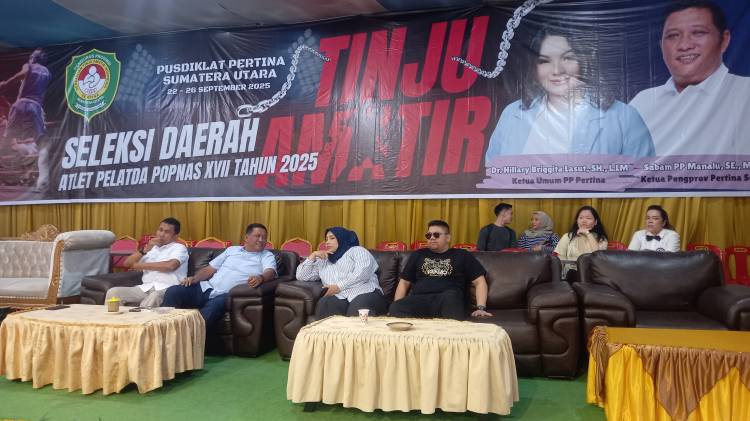 Trinovi Khairani Sitorus Tinjau Pelaksanaan Selekda Popnas Tinju Sumatera Utara