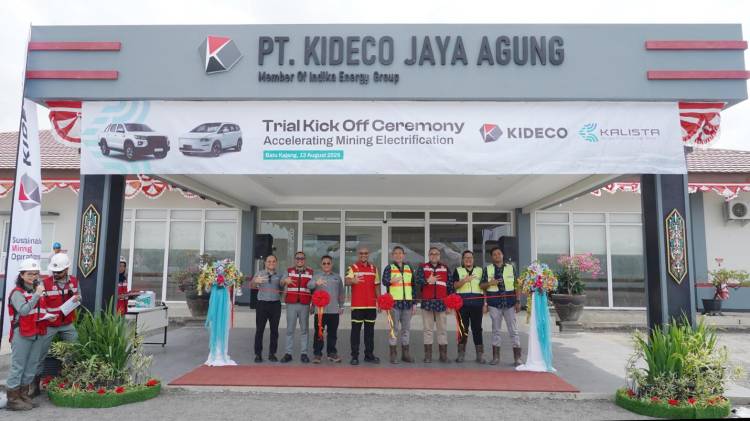 Perluas Inisiatif Elektrifikasi di Sektor Tambang, Uji coba EV Light Vehicle KALISTA dan Kideco Catat Penghematan Energi hingga 78%