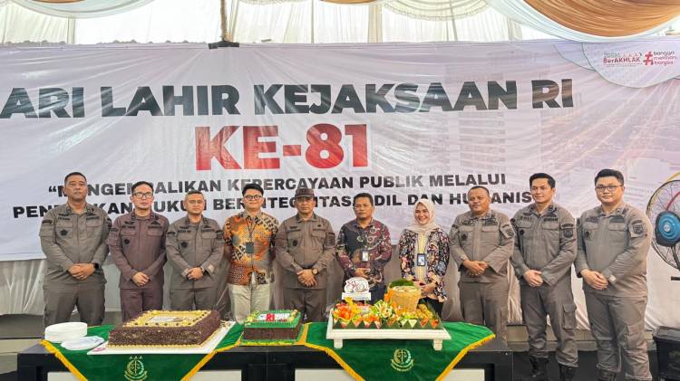 Harlah Ke-81 Kejaksaan, BRI BO Kotapinang Kunjungi Kejari Labusel