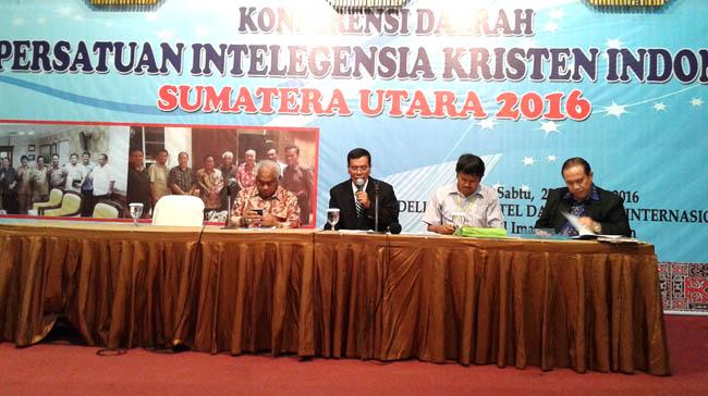 Mewakili Gubsu, Hasiholan Silaen Buka Konferda DPD PIKI Sumut Tahun 2016